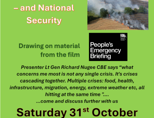 Climate Cafe – Sat 31st October